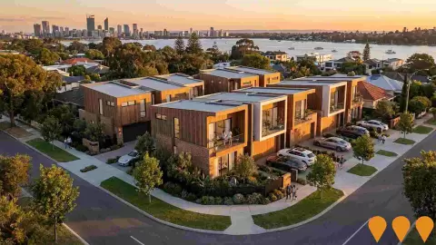 AI impression: Townhouse Fund Applecross Development, Residential Development