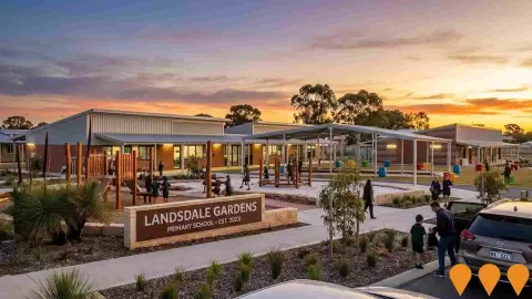 AI impression: Landsdale Gardens Primary School, Education & Training