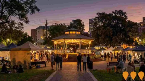 AI impression: Russell Square Revitalisation, Sports & Recreation
