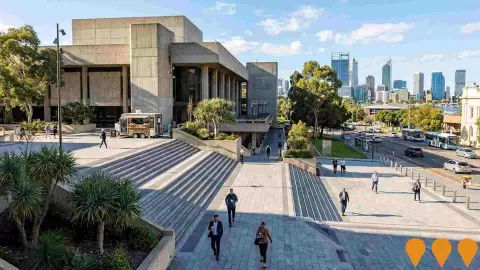 AI impression: Perth Concert Hall Redevelopment, Arts & Culture