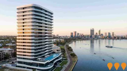 AI impression: Lumiere South Perth, Residential Development