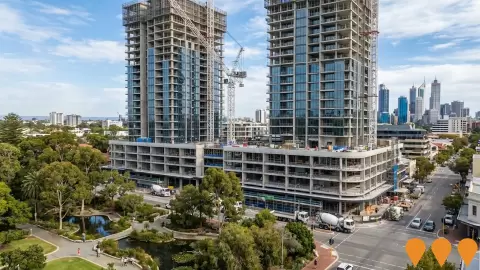 AI impression: Garden Towers, Residential Development