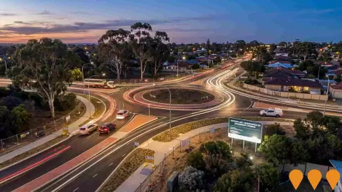 AI impression: Hepburn Avenue/Marangaroo Drive Roundabout, Transport & Logistics