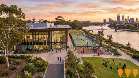 AI impression: Building Perth's Future Sport and Recreation Hub, Sports & Recreation