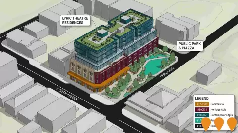 AI impression: Lyric Theatre Residences (43-53 Eighth Avenue), Residential Development