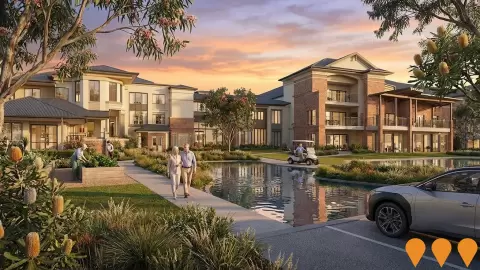 AI impression: Stockland Halcyon Wildflower, Communities