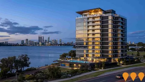 AI impression: Finbar Rivervale Tower (Lot 1000), Residential Development