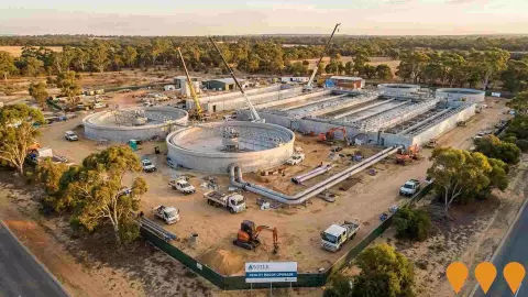 AI impression: Henley Brook Water Treatment Plant Upgrade, Environmental & Disaster Management