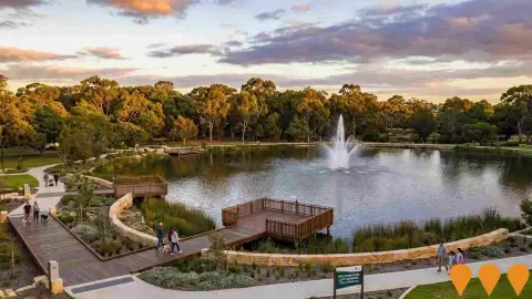 AI impression: Faulkner Park Lake Infrastructure Renewal, Environmental & Disaster Management