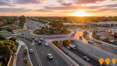 AI impression: Armadale Road Upgrade, Transport & Logistics