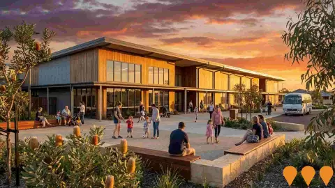 AI impression: Ellenbrook Community Hub, Communities, Precincts & Urban Renewal