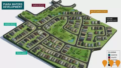 AI impression: Piara Waters Residential Development, Residential Development