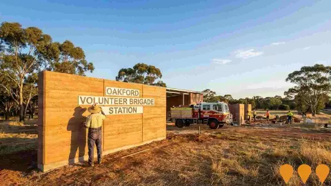 AI impression: Oakford Volunteer Bushfire Brigade Station, Environmental & Disaster Management