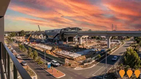 AI impression: West of Rail Precinct, Residential Development