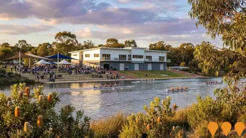 AI impression: Champion Lakes Regatta Centre and Precinct, Sports & Recreation