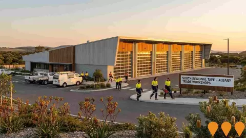 AI impression: South Regional TAFE - Albany Trade Workshop, Education & Training