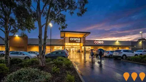 AI impression: Orana Shopping Centre, Retail