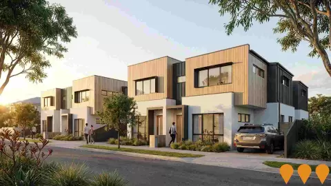 AI impression: The Duettes, Residential Development