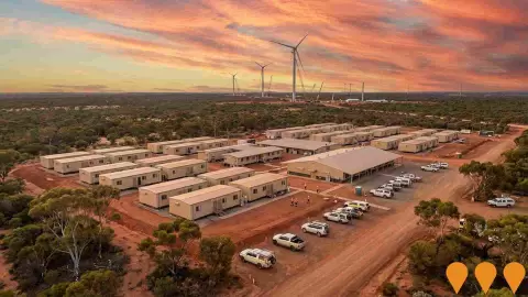AI impression: King Rocks Wind Farm Workers Accommodation, Education & Training