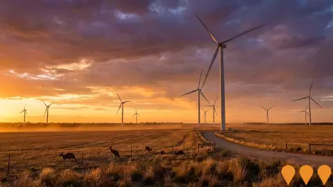 AI impression: King Rocks Wind Farm, Energy