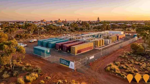 AI impression: Kalgoorlie Vanadium Flow Battery Project, Energy