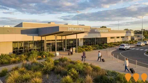 AI impression: Mildura Airport Terminal Expansion, Transport & Logistics