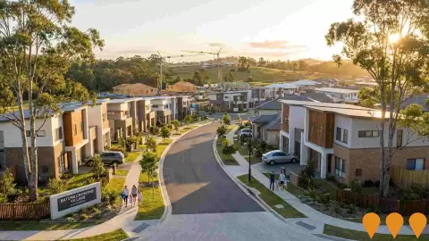 AI impression: Eatons Crossing Village, Residential Development