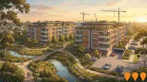 AI impression: Vardys Road & Evan Place Residential Development, Residential Development