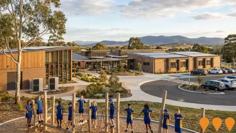 AI impression: Wanniassa Hills Primary School Modernisation, Education & Training