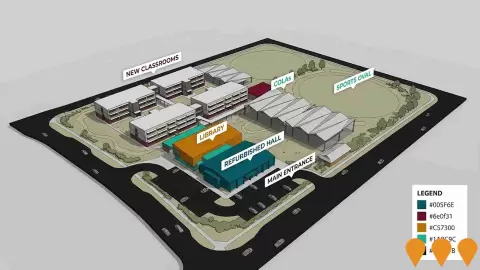 AI impression: Bonnyrigg Heights Public School Upgrade, Education & Training