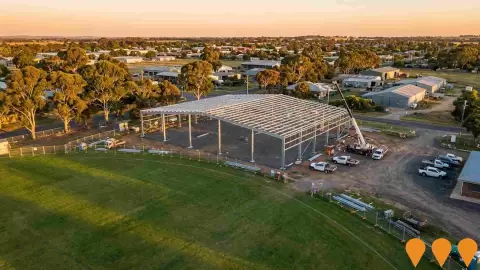 AI impression: Hamilton Showgrounds Infrastructure Upgrade, Sports & Recreation