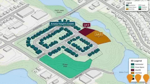 AI impression: Amelia Heights Estate - DevelopmentWA & Satterley, Residential Development