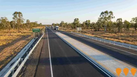 AI impression: Capricorn Highway (Duaringa-Emerald) Safety Improvements, Transport & Logistics