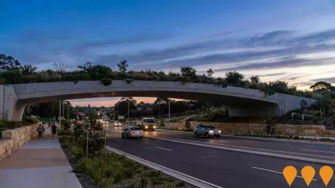 AI impression: Mona Vale Road West Upgrade (McCarrs Creek Road to Powder Works Road), Transport & Logistics