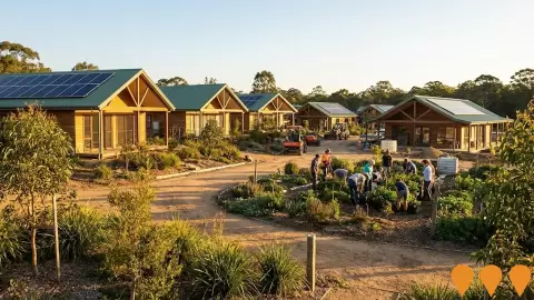 AI impression: Narara Ecovillage, Residential Development