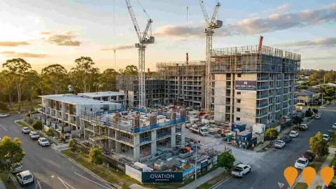 AI impression: Ovation Springfield, Residential Development