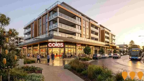 AI impression: The Narrabeen Village, Residential Development