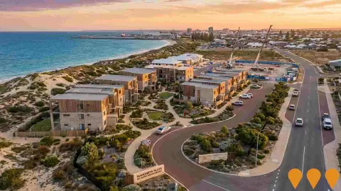 AI impression: Willcock Drive Key Worker Accommodation (Mahomets Flats), Residential Development