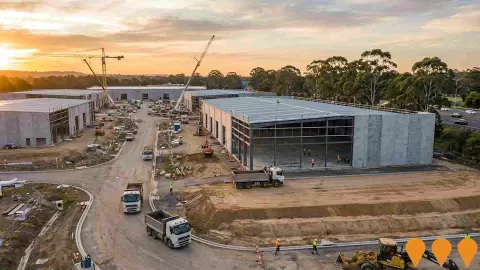 AI impression: Berkeley Vale Industrial Estate Expansion, Business Parks & Technology Hubs