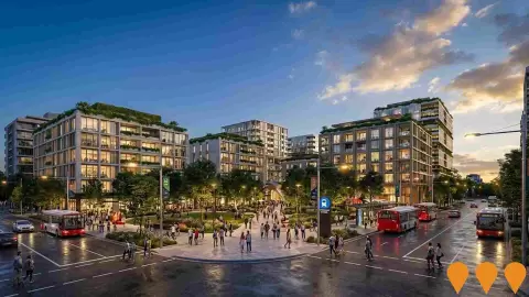 AI impression: Petersham Station Low and Mid Rise Housing / TOD Precinct, Communities, Precincts & Urban Renewal