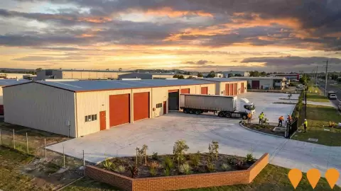 AI impression: Clontarf Industrial Estate Expansion, Business Parks & Technology Hubs