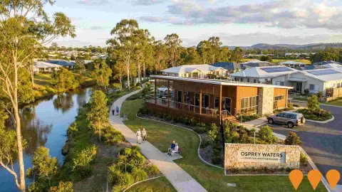 AI impression: Osprey Waters Lifestyle Resort, Communities