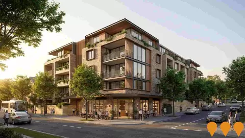 AI impression: Ernest Street Mixed-Use Development, Residential Development