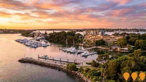 AI impression: Blakehurst Marina & Waterfront Residential Precinct, Communities