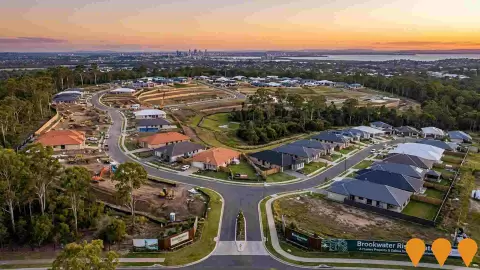 AI impression: Brookwater Rise Estate, Communities