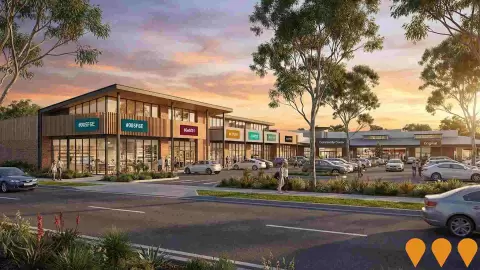 AI impression: Green Point Shopping Village Expansion, Retail