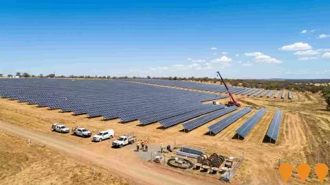 AI impression: Gilgandra Solar Farm, Energy