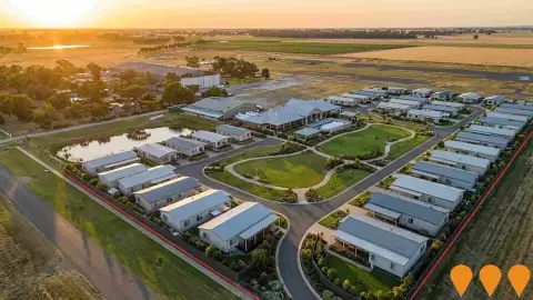 AI impression: Burma Road Land-Lease Lifestyle Village Estate, Communities