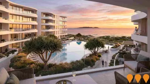AI impression: The Dunes Beachfront Residences, Communities