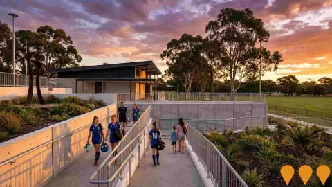 AI impression: Chichester Park Community Sporting Facility Redevelopment, Sports & Recreation